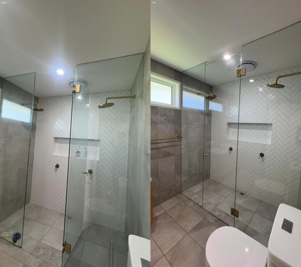 Deep bathroom cleaning